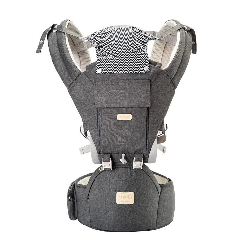 

New 0-36 Month Ergonomic Baby Carrier Infant Baby Hipseat Carrier 3 In 1 Front Facing Ergonomic Kangaroo Baby Wrap Sling