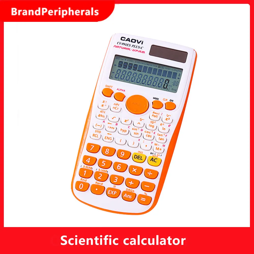 Портативный научный калькулятор многофункциональный Счетный инструмент с
