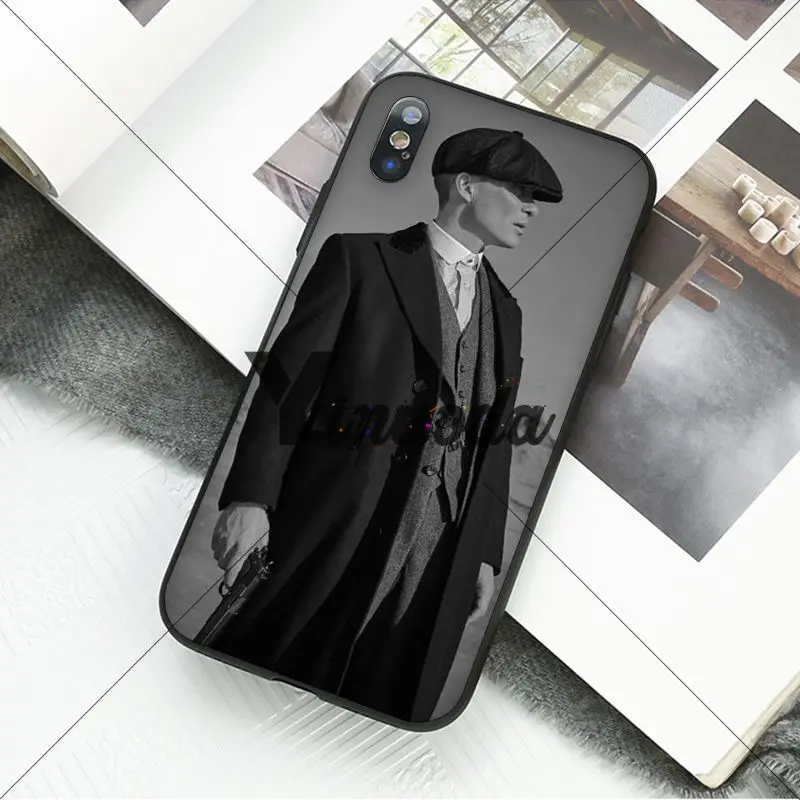 Yinuoda Томас Шелби Peaky bliners мягкий чехол для телефона Apple iPhone 8 7 6S Plus X XS MAX 5 5S SE XR 11 11pro максимальный чехол