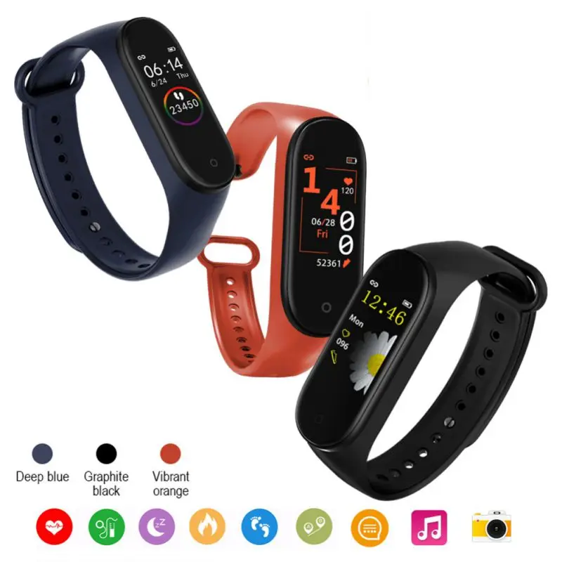 Для Bluetooth 4,0 IP67 Водонепроницаемый сенсор пульса браслет PK для Mi4 Band кровяное давление кислородный монитор умный Браслет