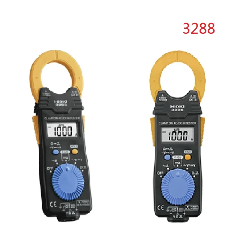 HIOKI 3288 CLAMP ON AC/DC Hi TEST ER 1000A Clamp Meter тест в среднем|Токоизмерительные клещи| |