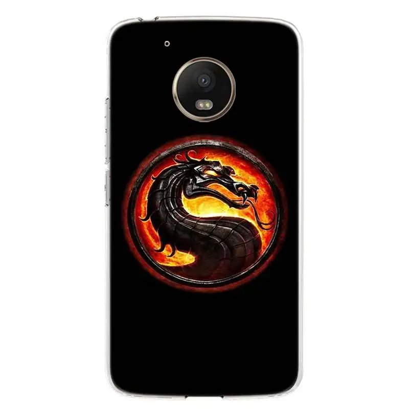 hot mortal kombat phone case for motorola g9 play g8 plus g30 g7 power capa moto one vision fusion g6 g5 e6 e5 cover shell free global shipping