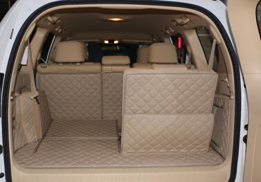 

Customized full covered car trunk mats for Lexus GX 460 7seats waterproof cargo liner mat boot carpets for GX460