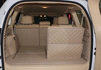 customized full covered car trunk mats for lexus gx 460 7seats waterproof cargo liner mat boot carpets for gx460