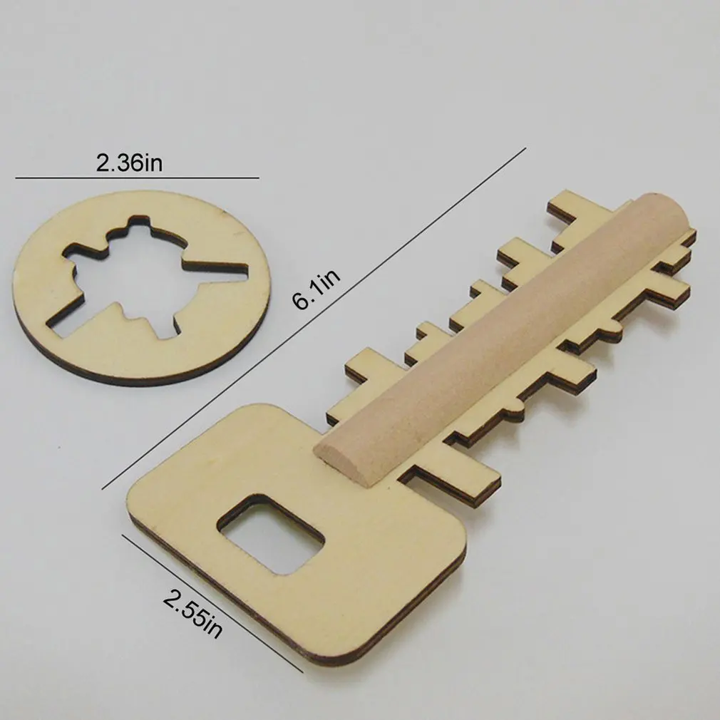 Детские забавные игрушки Kong Ming Lock деревянная игрушка головоломка для