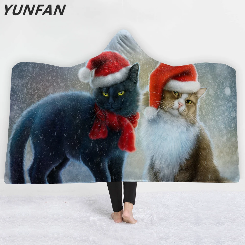 

150*200cm Cartoon cat Deer Animal Cute Baby Throw Blanket Sofa Bed Travel Plaids Wool Thread Blanket Children Gift Christmas rug