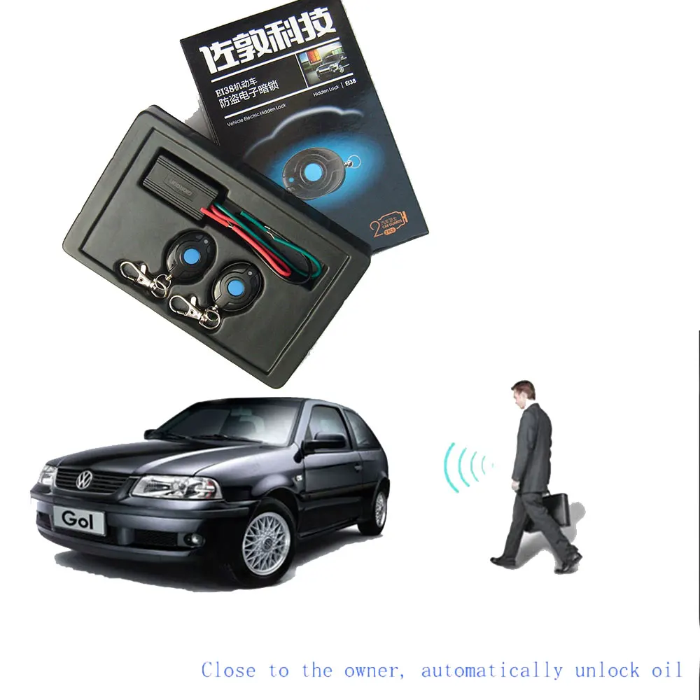 Для chevy Smart Key 1 Way 12 В Автомобильная сигнализация система безопасности автозапуск