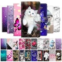 painted flip leather wallet phone case for samsung galaxy a12 a32 a42 a52 a72 a51 a71 s21 s10 s20 fe plus ultra stand book cover