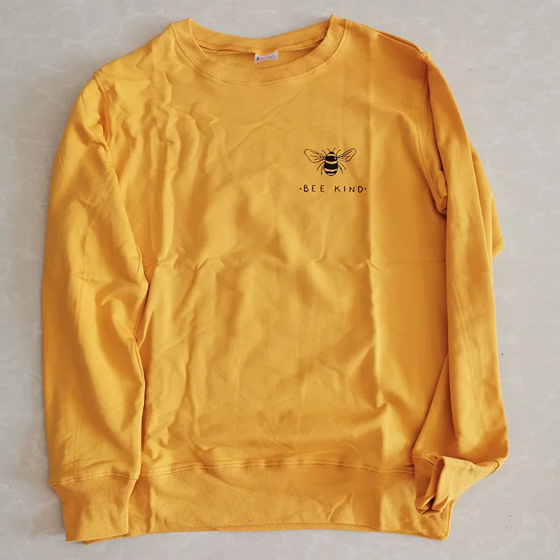 Свитшот женский с принтом пчелы уличная одежда капюшоном худи графическим