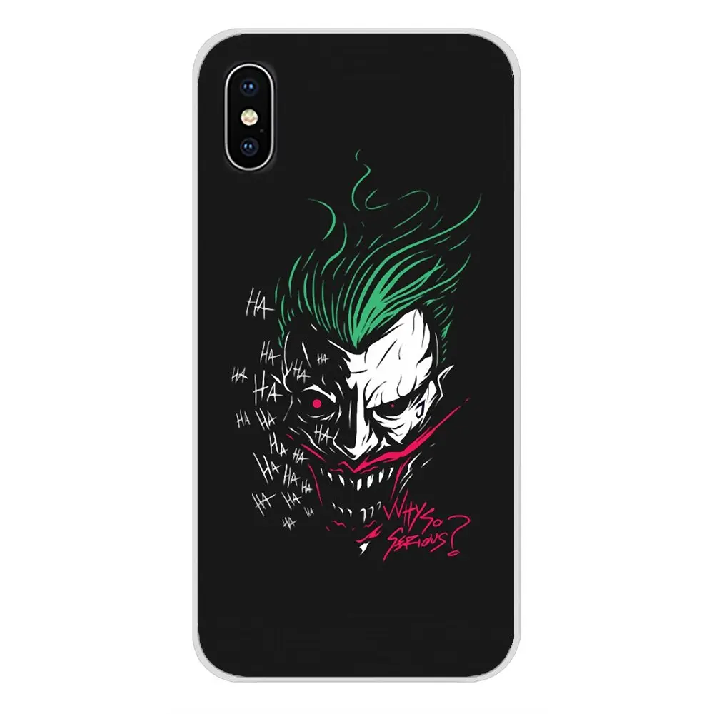 images 8 Для Apple IPhone X XR XS 11Pro MAX 4S 5s 5C SE 6S 7 8 Plus ipod touch 5 6 прозрачный чехол из искусственной кожи ужас фильм Джокер Почему так много - Цвет: images 8