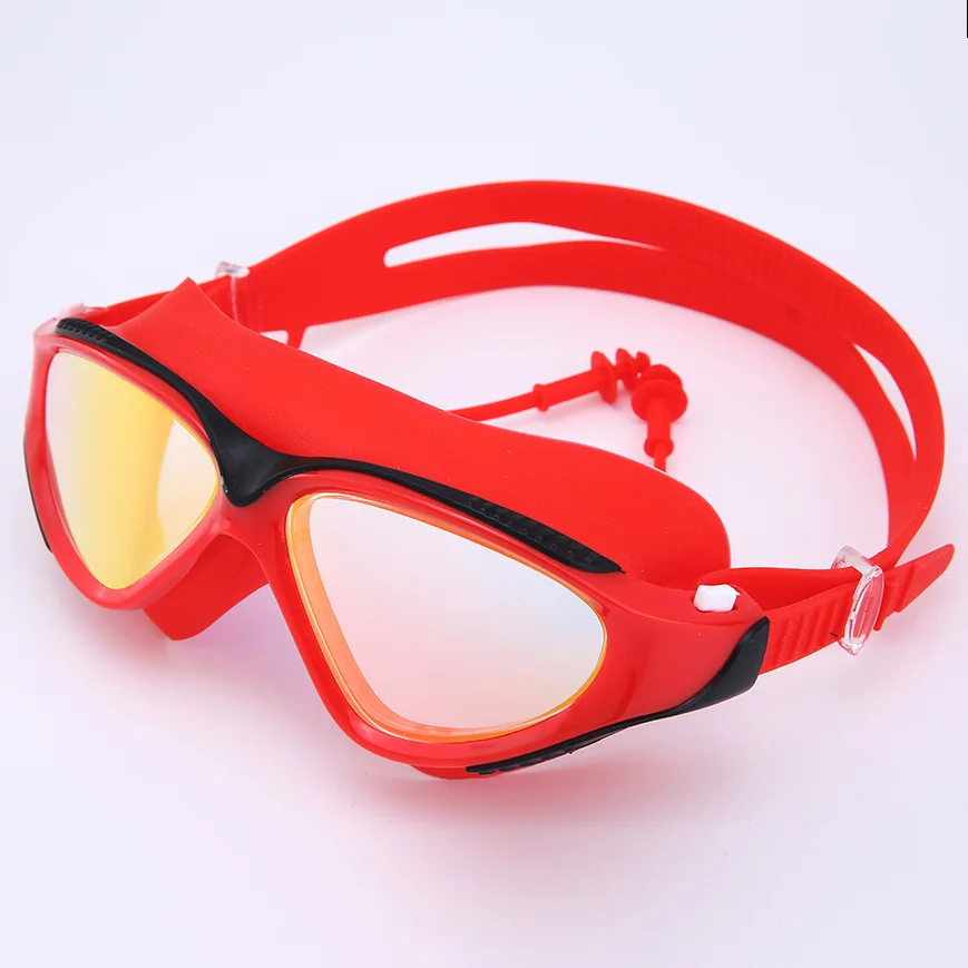 Очки для плавания мужчин и женщин анти туман УФ защита очки профессиональные