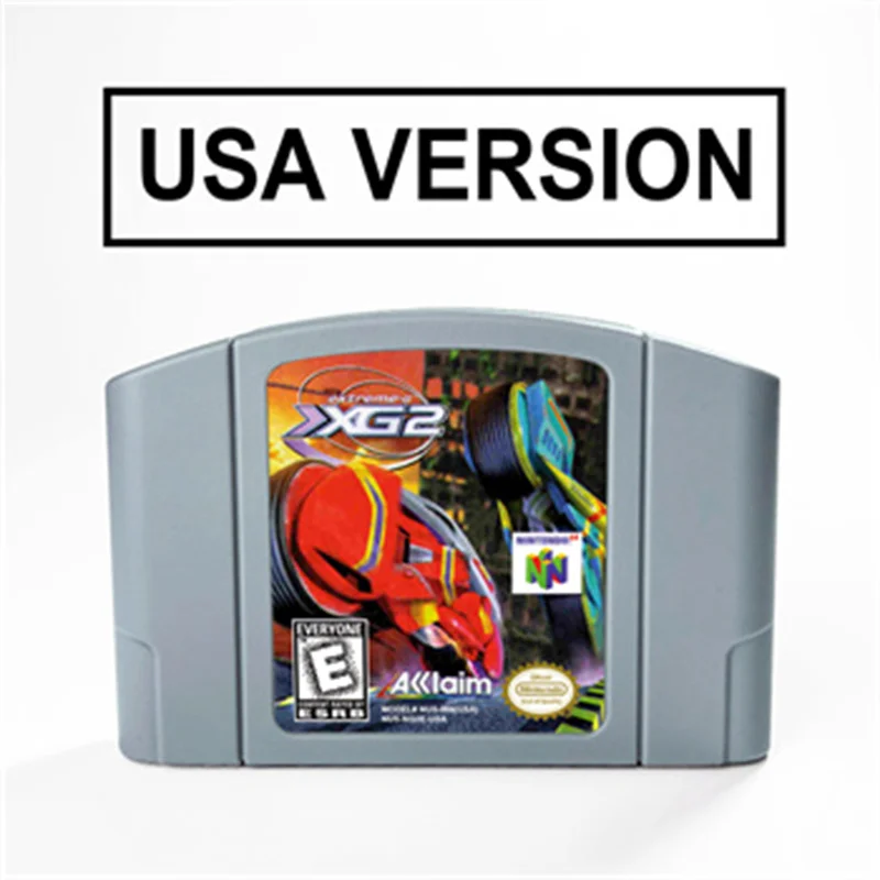 Картридж игровой Extreme-G 1 или 2 для 64 бит американская версия формат NTSC |