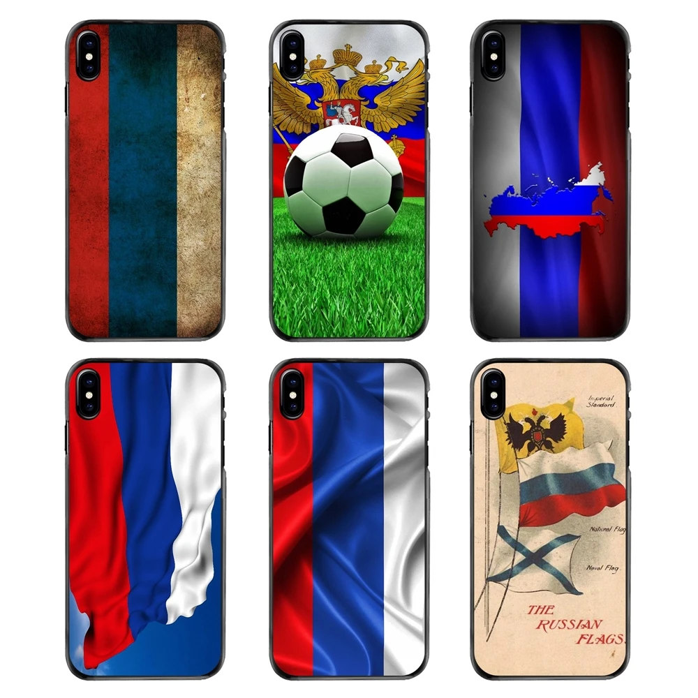 Hard Phone Cover For Samsung Galaxy A3 A5 A7 A8 J1 J2 J3 J5 J7 Prime 2015 2016 2017 Russian coat of arms Banner Eagle Wings Flag |