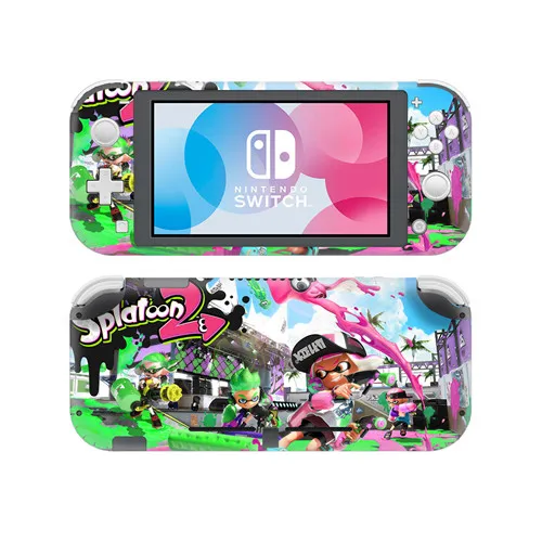 YSNSL0189 Splatoon 2 наклейка на кожу для nintendo Switch Lite консоль и контроллер протектор Joy-con NAND переключатель Lite наклейка на кожу - Цвет: YSNSL0189