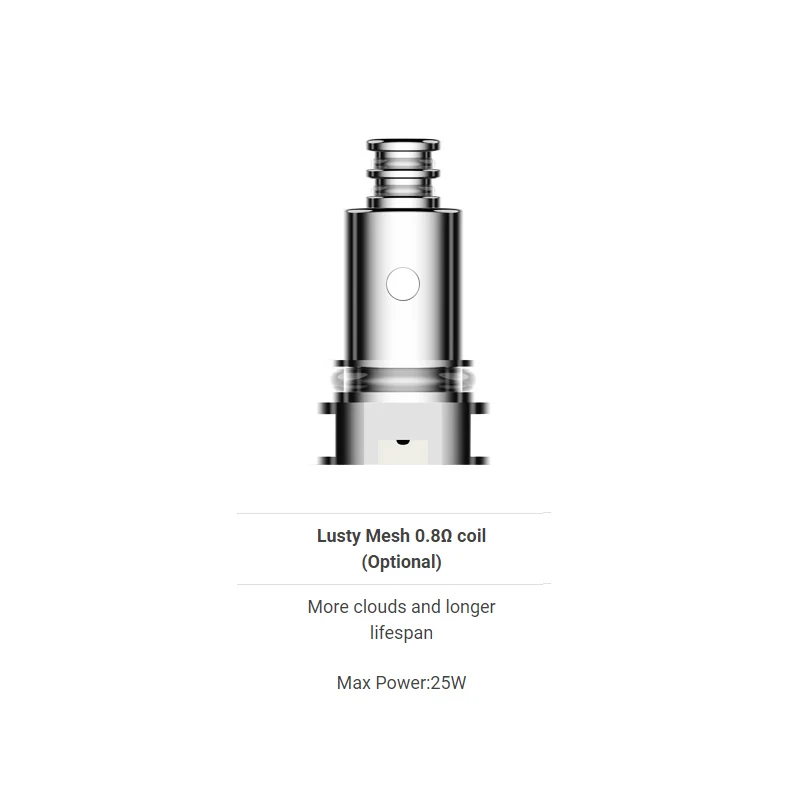 Nevoks Lusty Aio сменная катушка для pod Комплект sub ohm/MTL Vaping vape аксессуары электронная