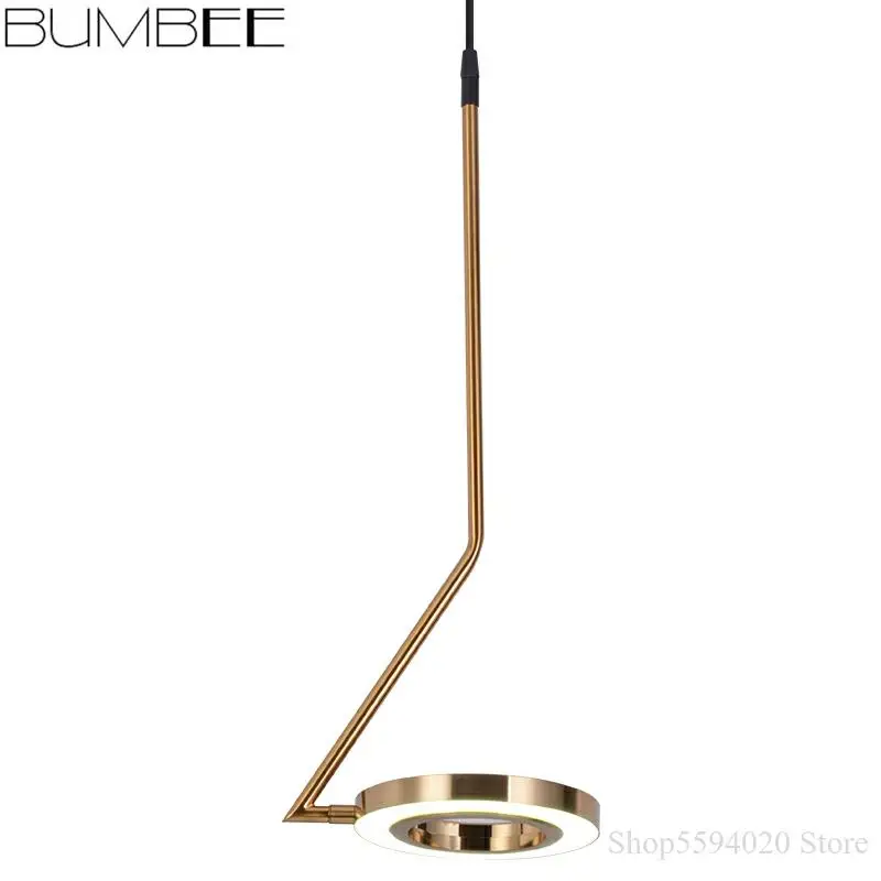 Скандинавские Алюминиевые кольца светодиодный подвесной светильник s офисная