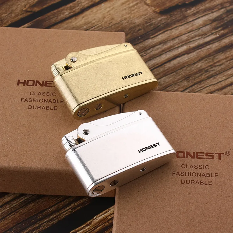 Оригинальная керосиновая Зажигалка в стиле ретро металлическая старомодная