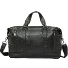 Модные мужские дорожные сумки, брендовый водонепроницаемый чемодан, вещевая сумка, вместительные сумки, Повседневная вместительная кожаная сумка