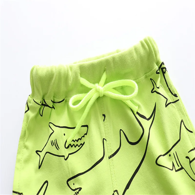 Funnygame/шорты для мальчиков на завязках хлопковая одежда с изображением животных и