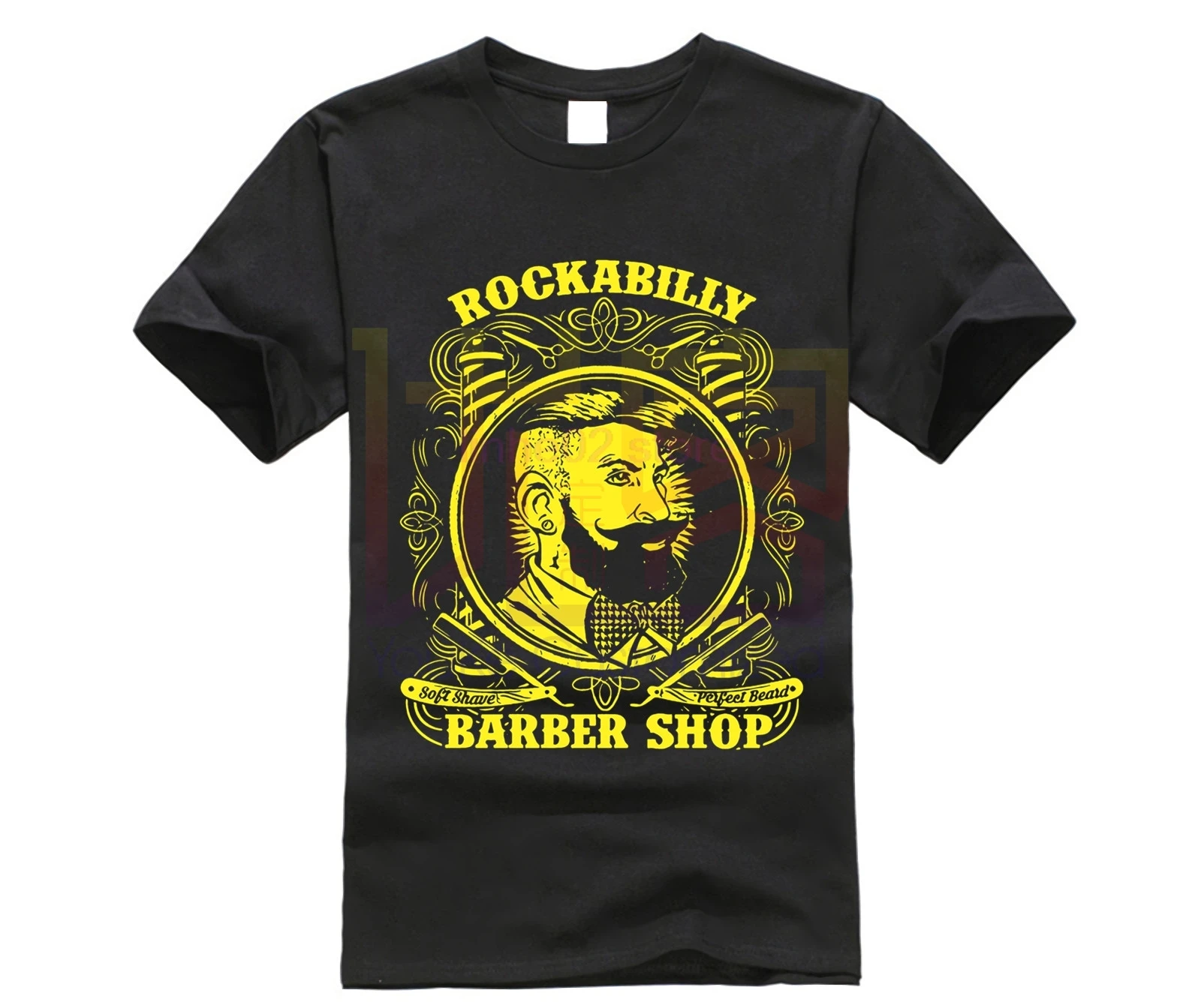 2019 летние мужские футболки высокого качества с принтом череп бородой Friseur