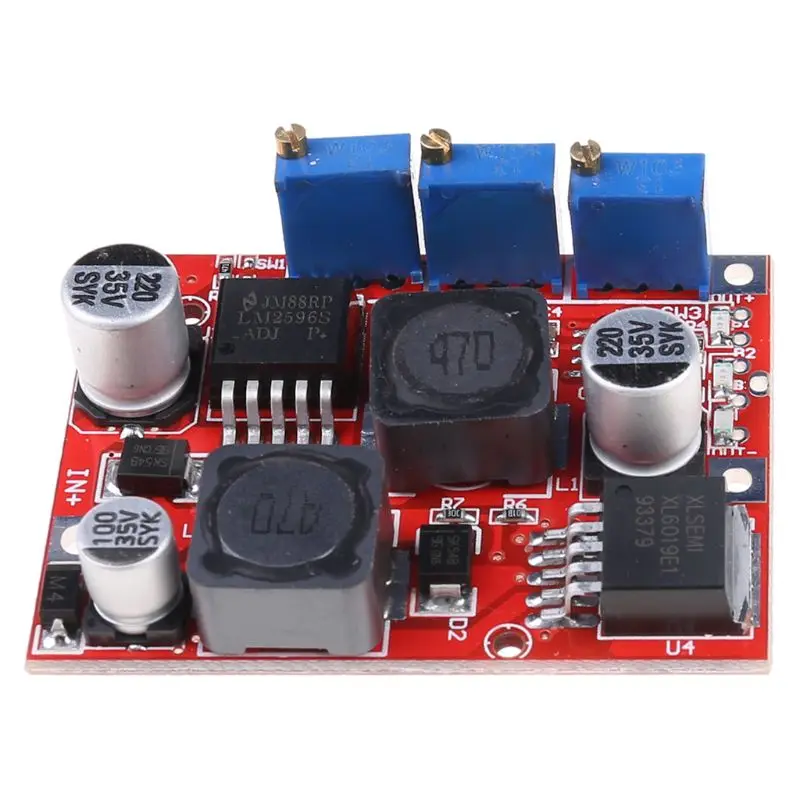 DC-DC LM2577S LM2596S Повышающий Модуль преобразователя Напряжения | Строительство и