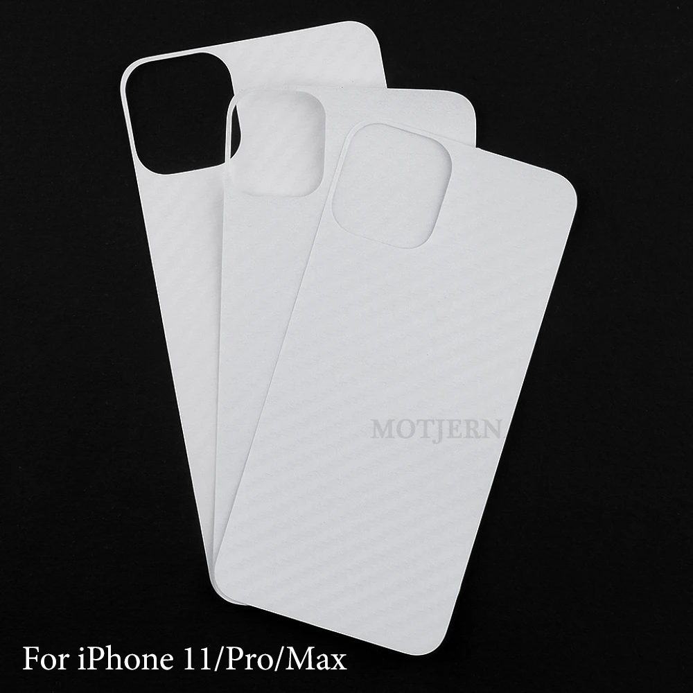 Защитная пленка для заднего экрана из углеродного волокна iPhone 7 Plus 8X6 6S 10 11 Pro XS MAX XR