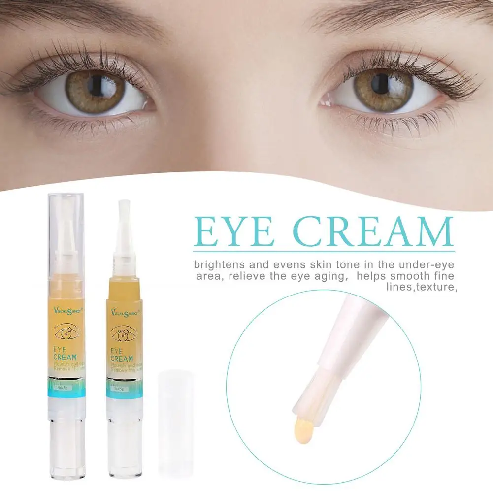 

Eye Cream Oligopeptide And Plant Extracts 360 Degree Rotating Anti-Wrinkle Anti-Age Remove Dark Circles Eye Care Eye Cream 5g