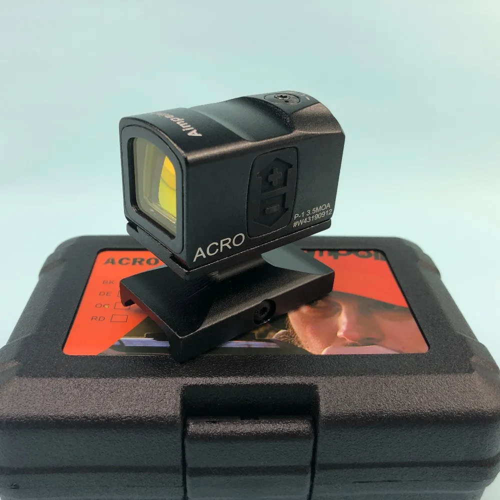 Тактический P1 Red Dot Reflex Sight голографический прицел страйкбол охотничья оптика для пистолета RMR Sight