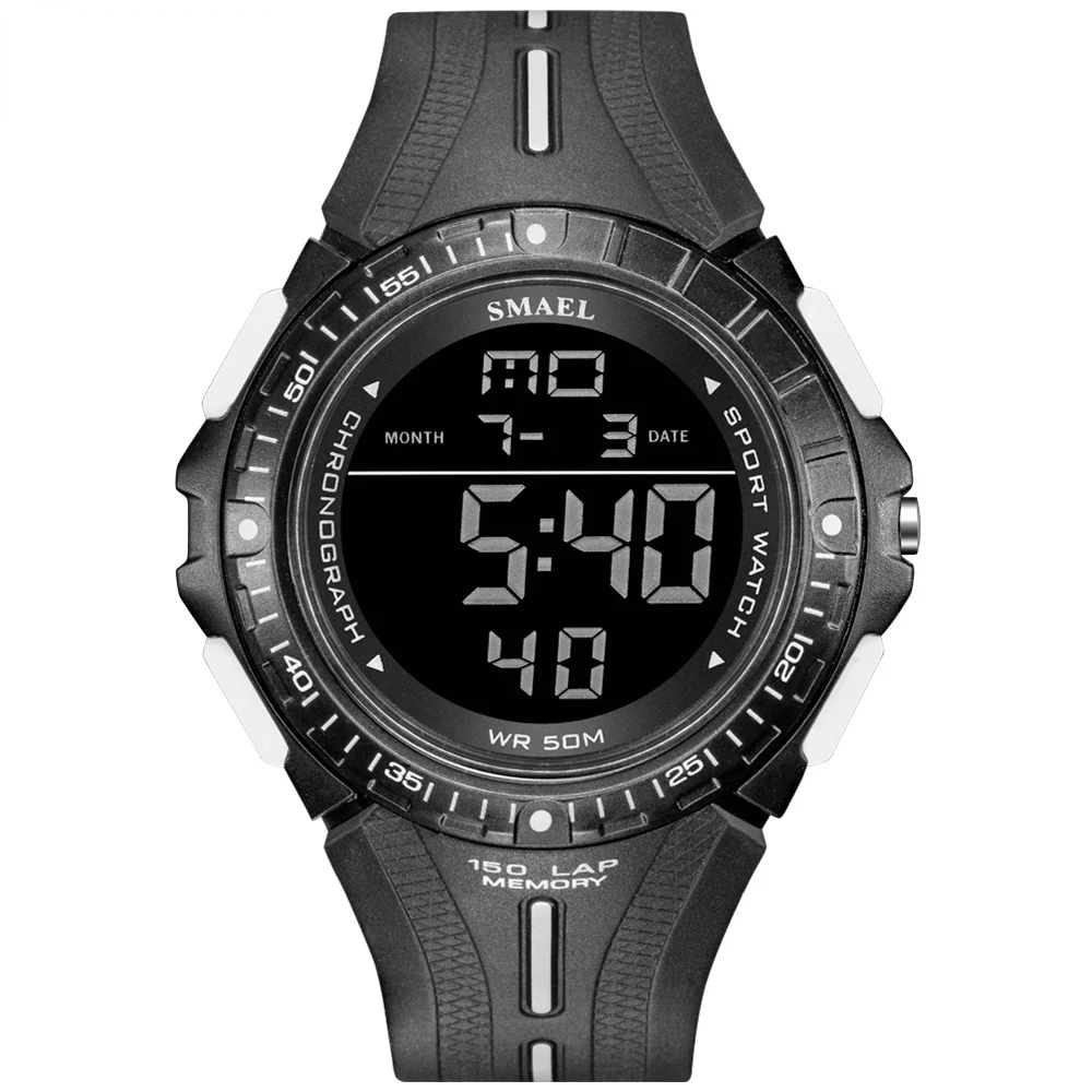 

Personalized Mens Sports Watch Multi-function Waterproof Electronic Watch Chronograph Alarm Clock Wrist Watches Reloj Hombre