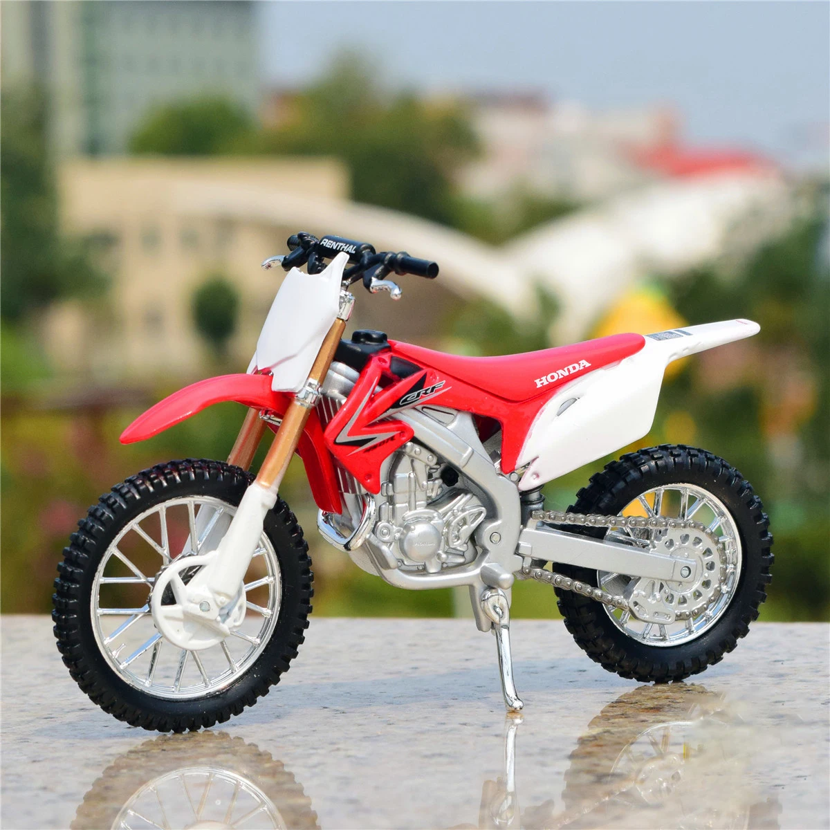 

1/12 Honda CRF450R Die Cast Motorcycle Model Toy Vehicle Collection Autobike Shork-Absorber Off Road Autocycle Toys Car