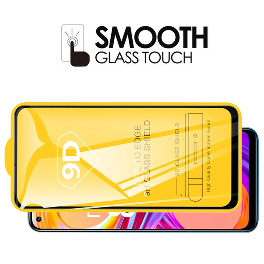 

4-in-1, 9d tempered glass for realmi 8 glass realme 8 pro camera protection realme8 realmi 8pro screen protector realme-8 pro