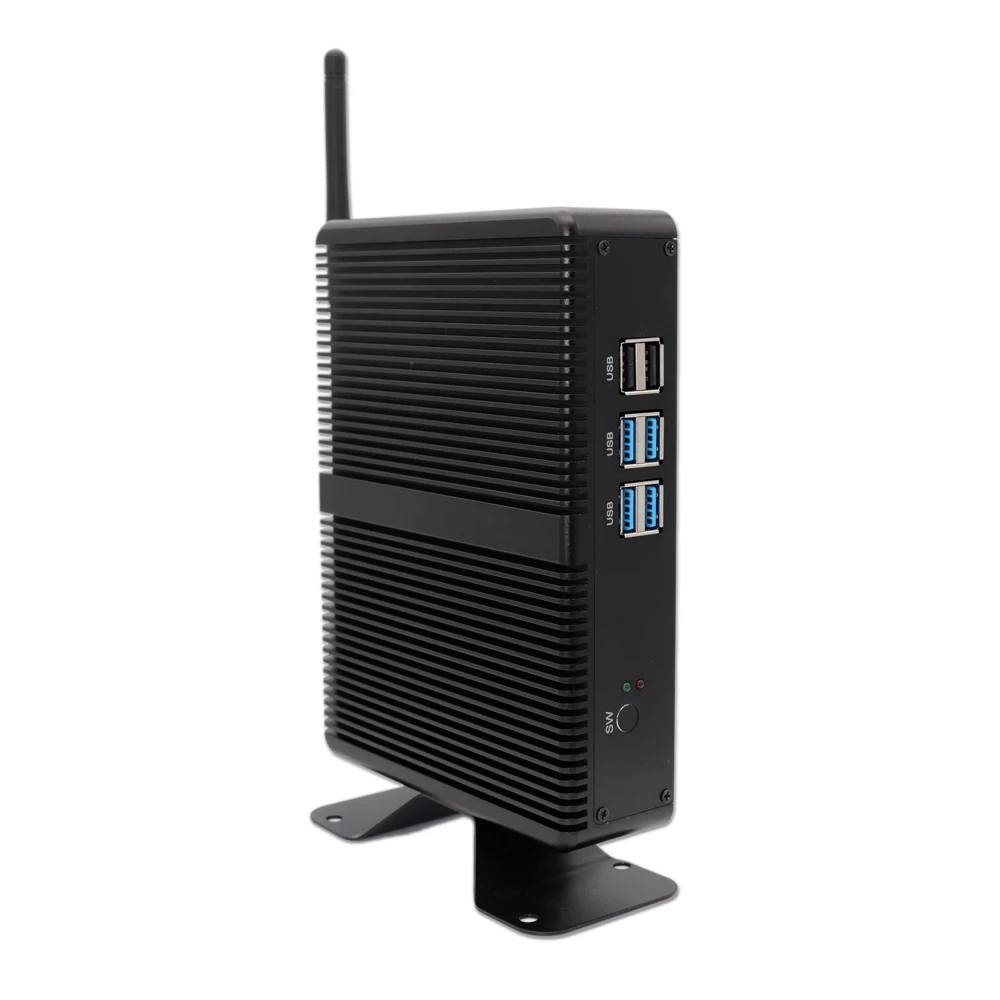 Мини-ПК Eglobal NUC Intel Core i3 7200U DDR4 Win8/10 2 4 ГГц 4K HTPC HDMI + VGA безвентиляторный настольный