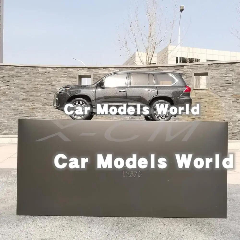 Литая модель автомобиля для LX570 1:18 (черный) + небольшой подарок!|Наземный