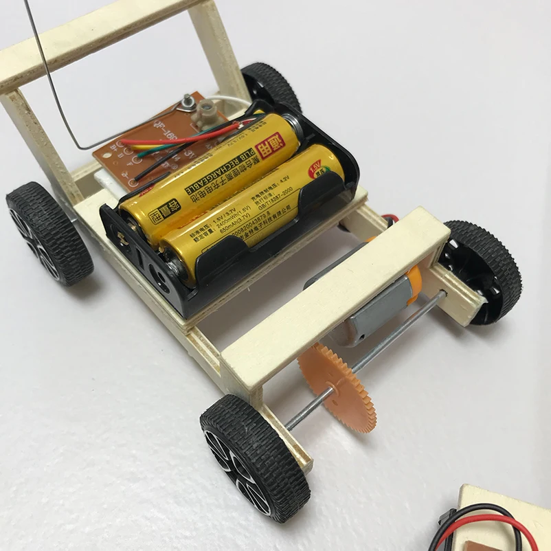 Diy Электромобиль игрушка беспроводной пульт дистанционного управления для