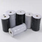 200 ярдоврулон 35681012 мм Белый Черный эластичный шитье эластичная лента Fiat Резиновая лента эластичная лента