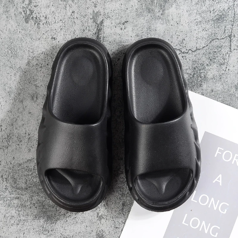

Men Slipper Casual Shoes Non-Slip Slides Bathroom Summer Shower Sandals Soft Sole Man Indoor and Outdoor Slippers