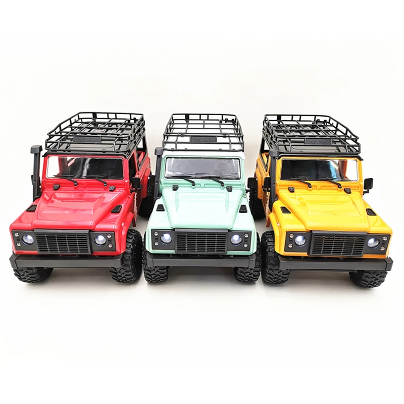 MN 90 модель D90 1:12 Радиоуправляемый гусеничный автомобиль 4WD 2,4G беспроводной пульт дистанционного управления для вождения грузовика Defender звукосниматель радиоуправляемая светодиодная машина игрушки