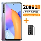 2 в 1 Защитная пленка для экрана камеры для Huawei honor 10x lite 10 9 c 8 a 20 s 30 i 9x lite 20 pro 8x max 9a 20e, мягкая Гидрогелевая пленка