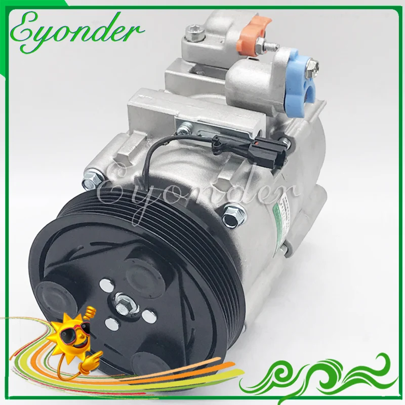 A/C AC компрессор охлаждения системы кондиционирования насос PV6 для Hyundai SONATA Mk 3 EF 2 5 4