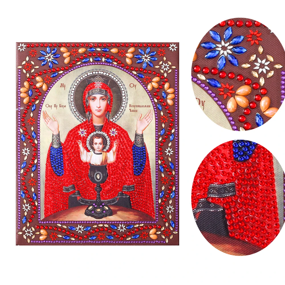 

Алмазная живопись «Мама и ребенок», 30 х40 см, 2019