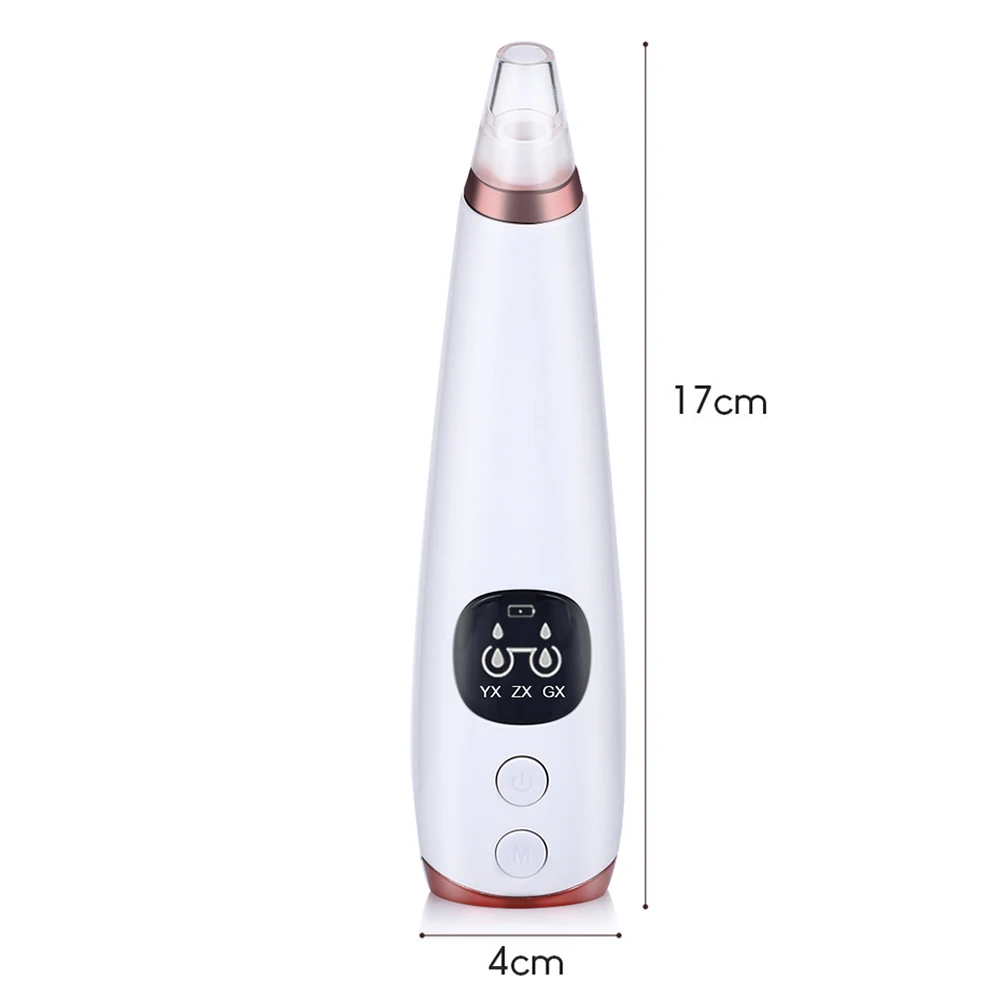

Fast Blackhead Remover USB Charging Clear Beauty ABS White Remove Blackheads Black Head Cleaner Skin Care Blackhead Vacuum
