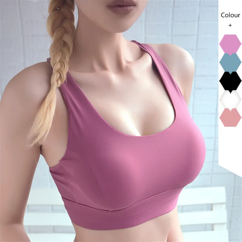 Двусторонний бесшовный бюстгальтер из парчовой ткани с эффектом пуш ап для