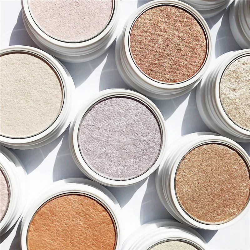 Палитра шиммеров для лица хайлайтеров блесков макияжа контура макияж