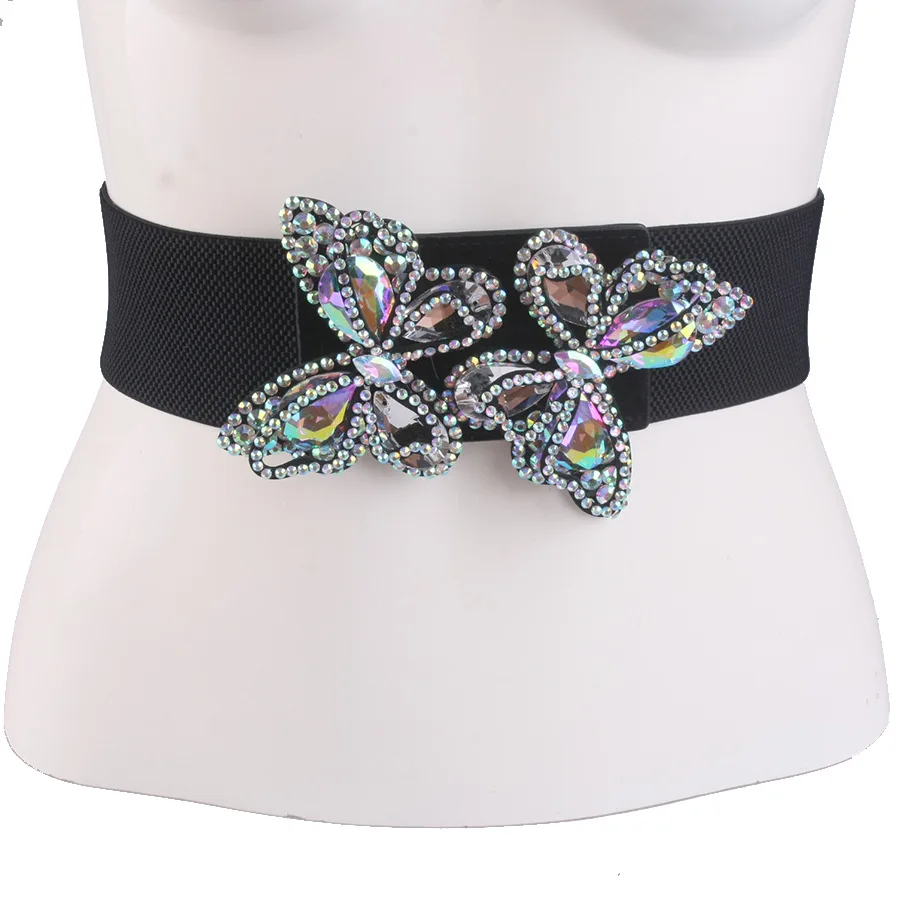 

BAZIIINGAAA Bridal Wedding Handmade Alloy Pearl Diamond Belt Wedding Dress Accessories Decoration Fashion High-end Personality