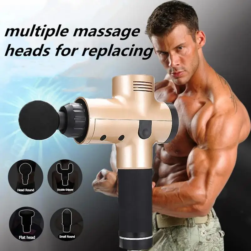 

6Pcs Universal Fascia Gun Massage Head Silicone Massage Head Set Body Relaxation Fascia Massager Gun Replacement Head