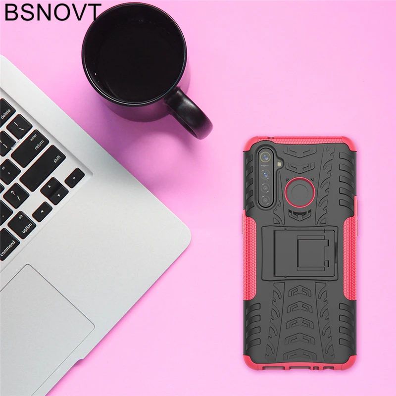 

For OPPO Realme 5 Pro Case Silicone Phone Holder Hard Phone Case For OPPO Realme 5 Pro Cover For OPPO Realme 5 Pro 6.3" BSNOVT