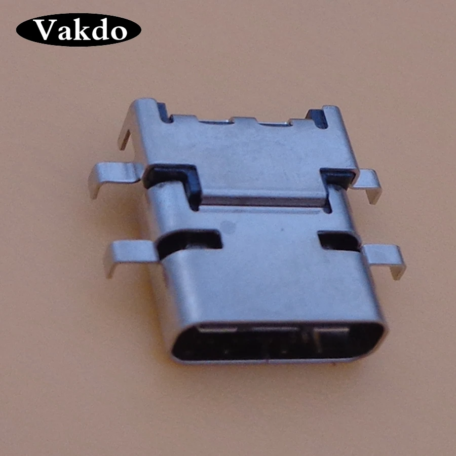 5 шт. микро 12 контактов Тип C USB 3 1 гнездо сделай сам Разъем разъем Type зарядный порт