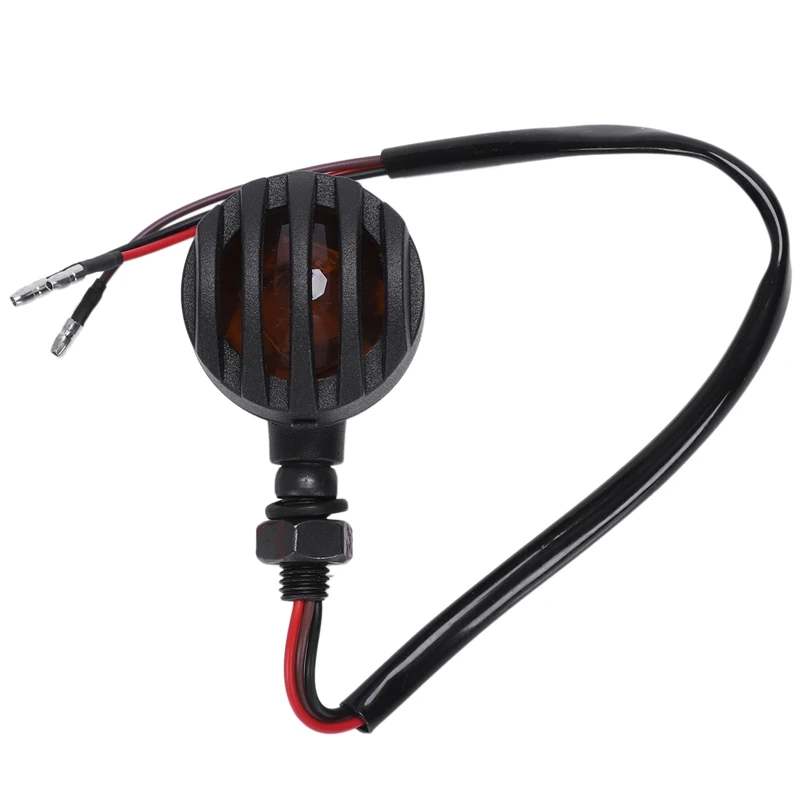 Пара гриль 12V мотоцикл указатель поворота светильник для Чоппер лампы | Лампы и