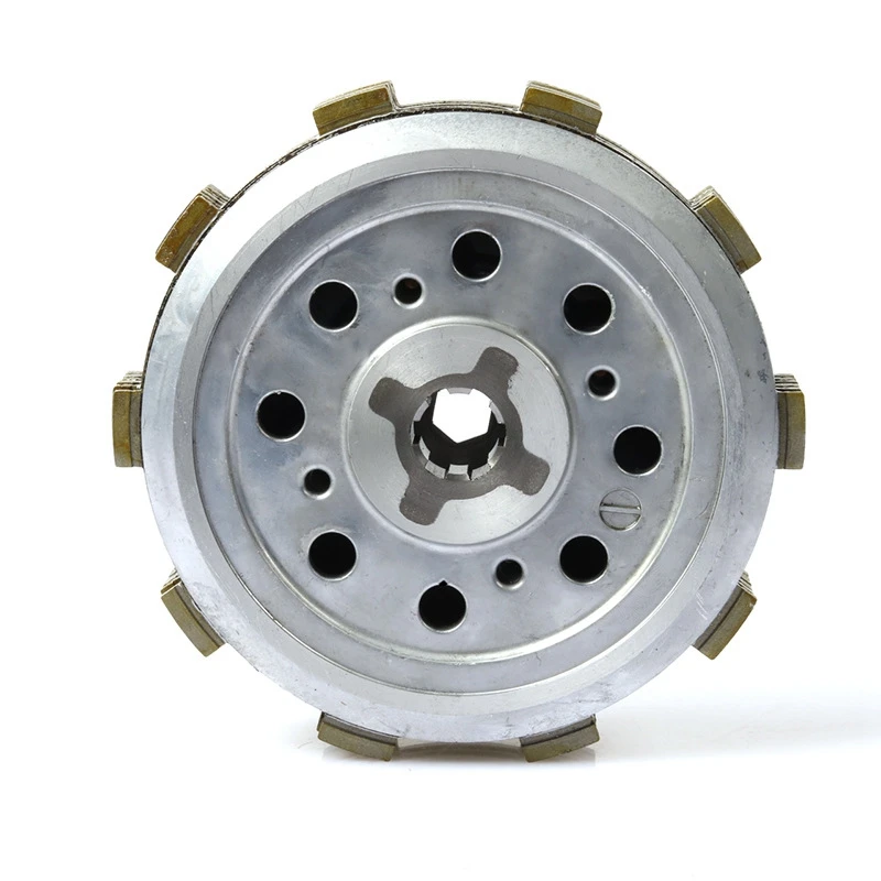 

For YAMAHA DT125 125 Complete Clutch Setup Drum Assy ( 6Pcs Friction Plates & 5Pcs Iron Plates) Friction Plates Kit