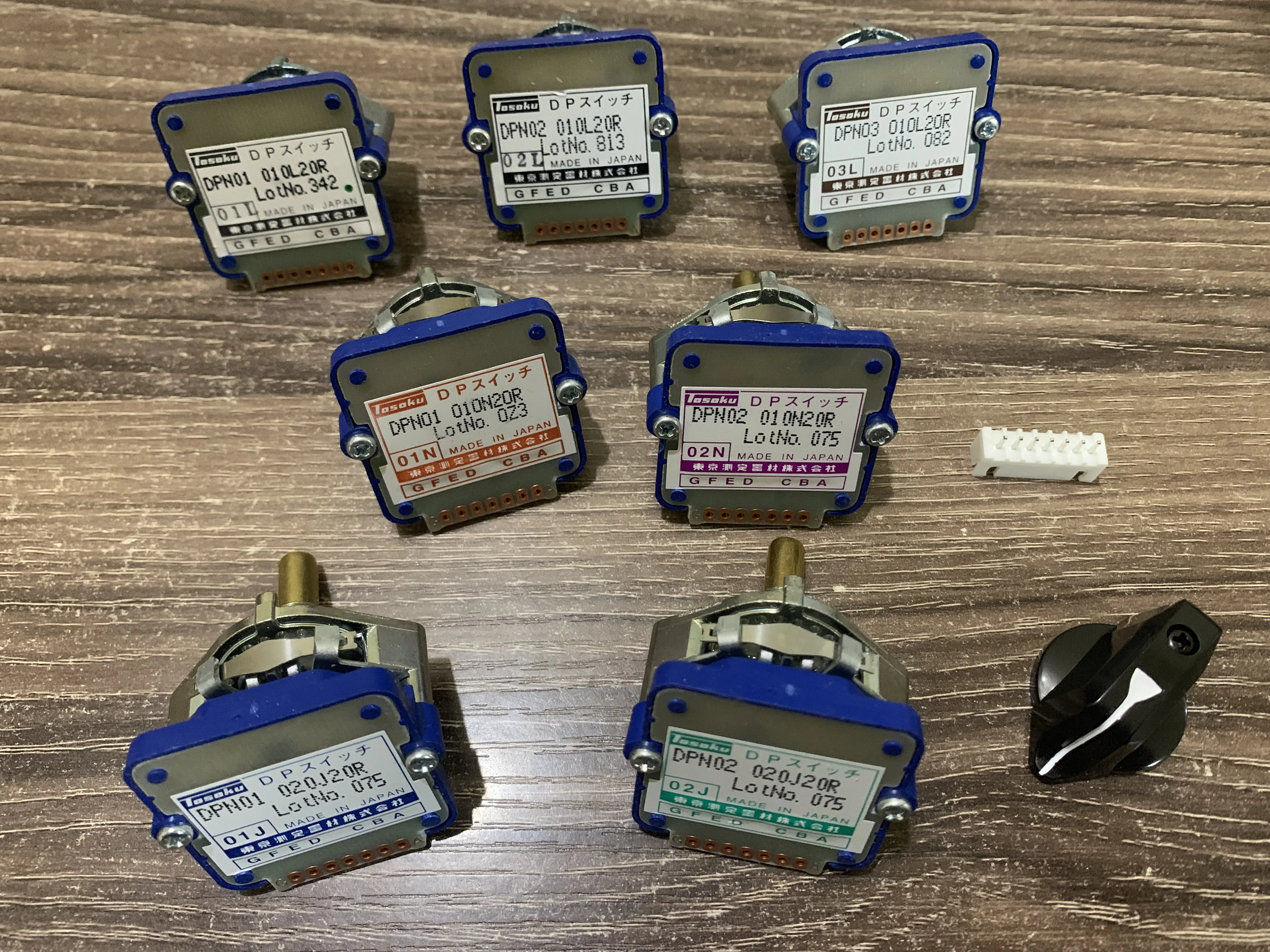 Увеличенный станок Ленточный переключатель TOSOKU DPN01 DPN02 DPN03 01H 02H 03H 01S 02S 03S